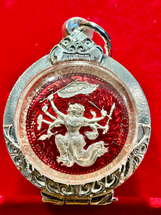 Hanuman of the Crimson Moon –(Real Silver)