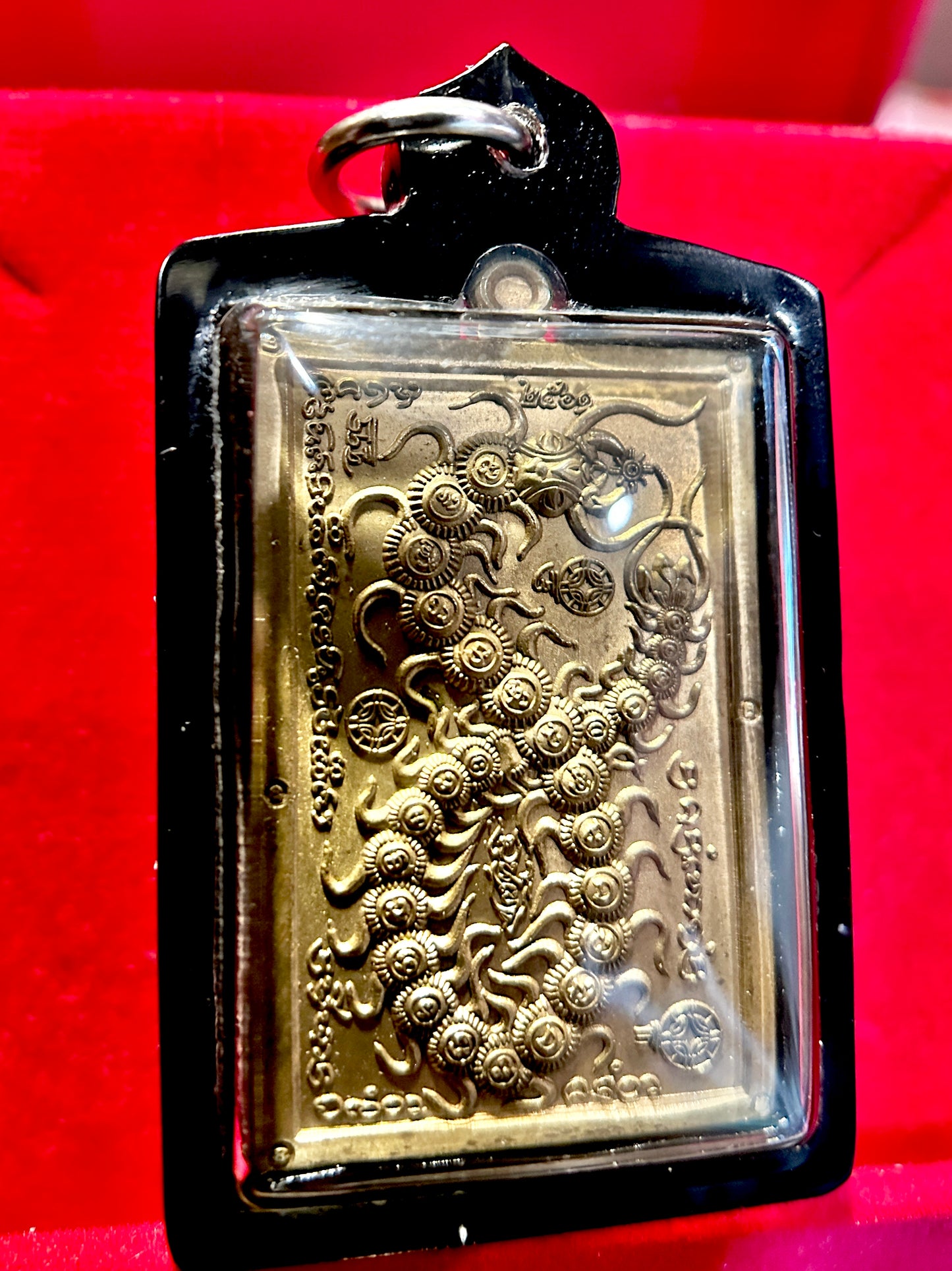 Brushed Gold Sacred Centipede