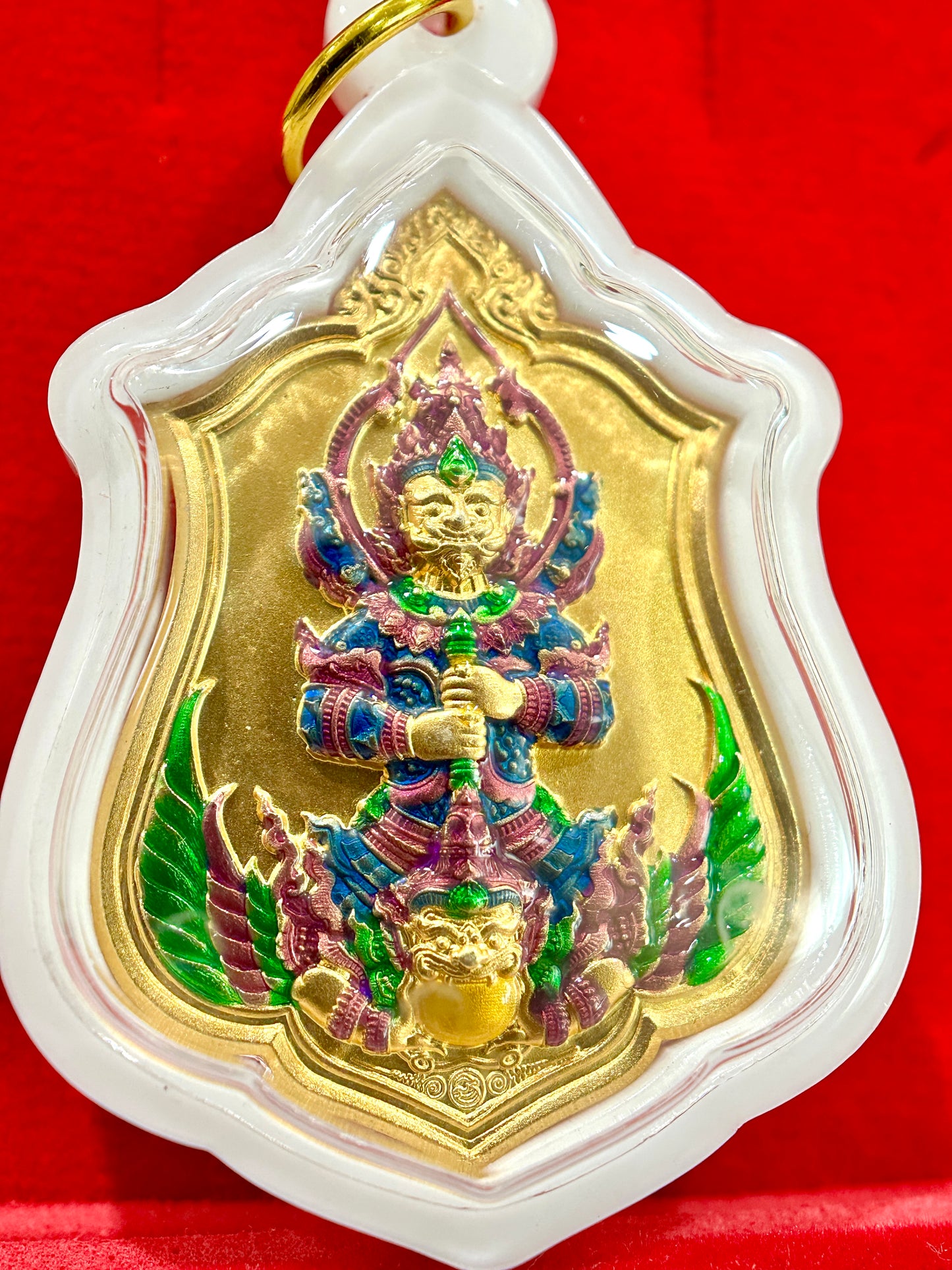 Erawan & Tao Wessuwan Treasure Guardian Amulet
