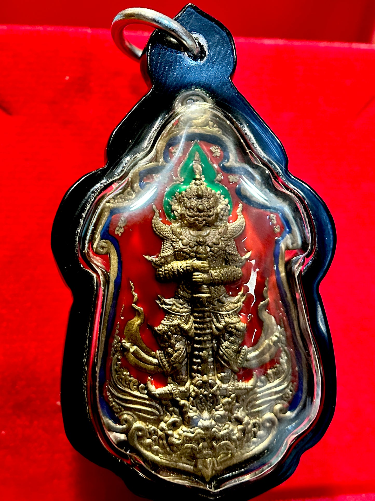 Tao Wessuwan & Rahu Twin Guardian (Red Power Edition)