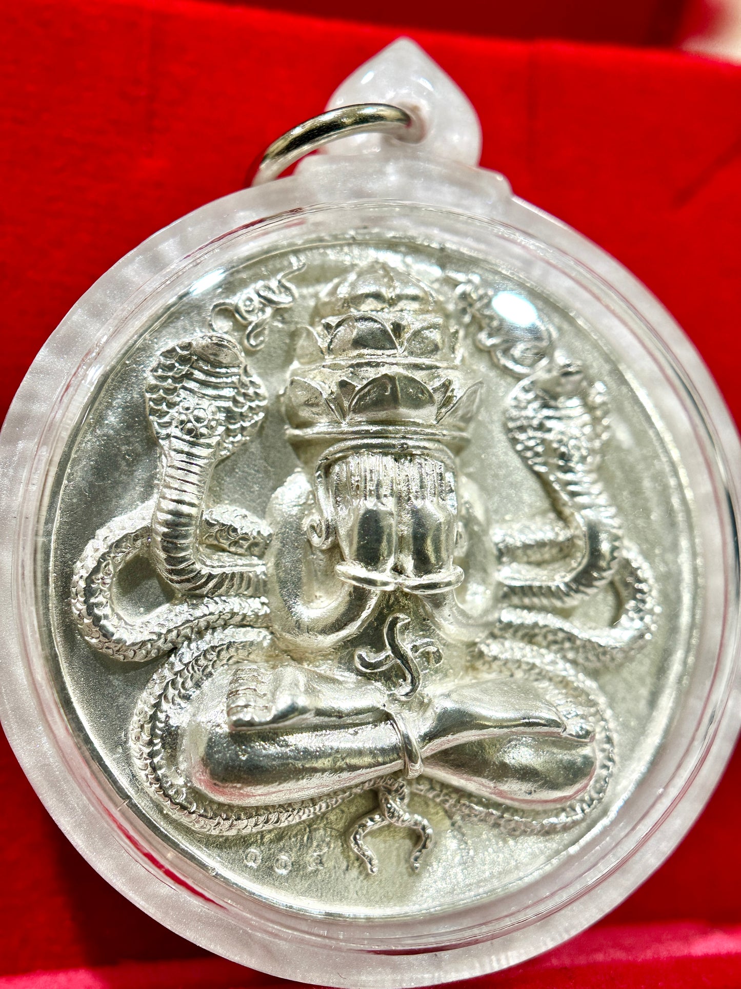 Phra Pidta Serpent King (Silver Edition) ￼