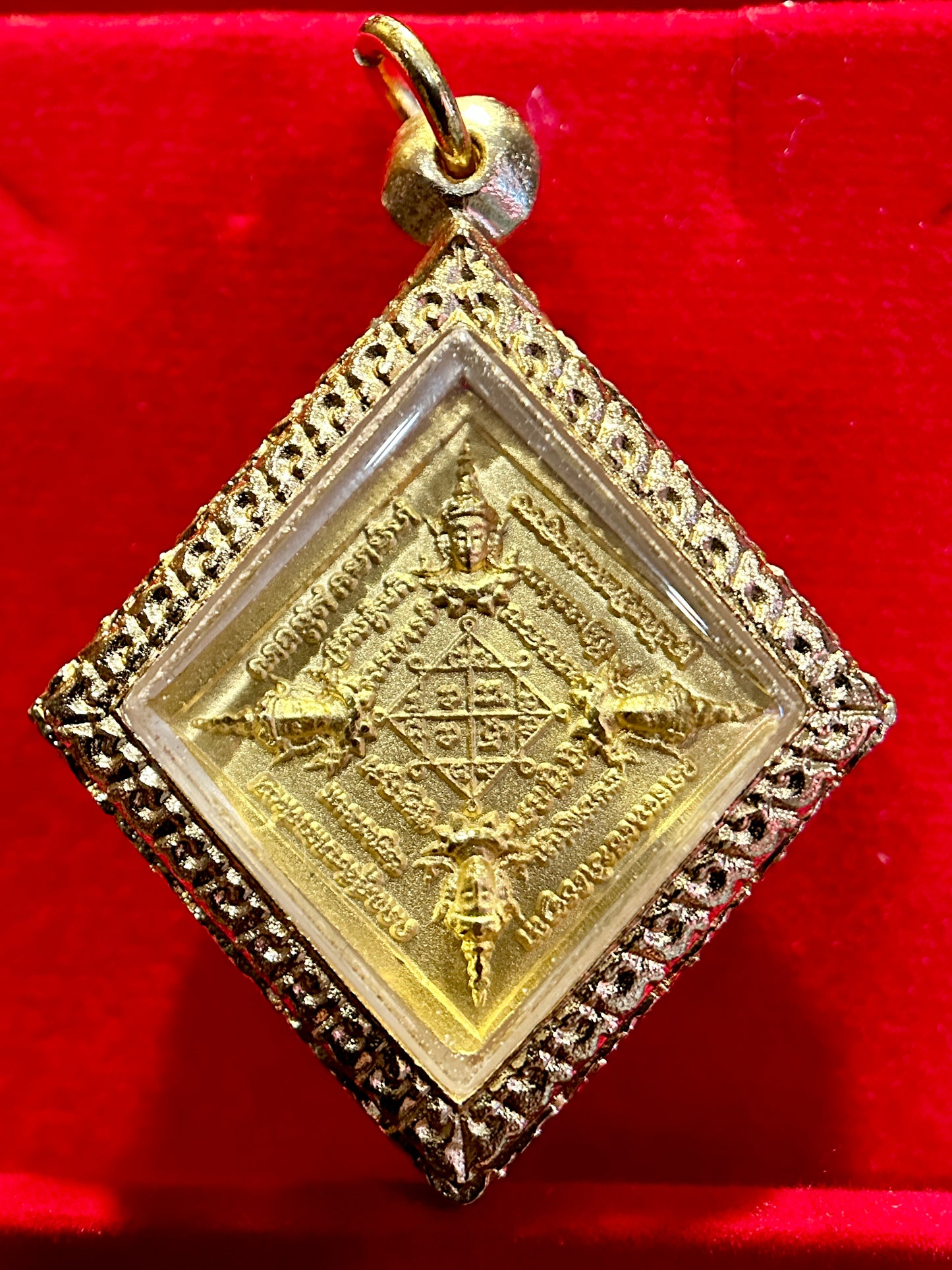 Lersi & Phra Phrom Four-Faces Yantra