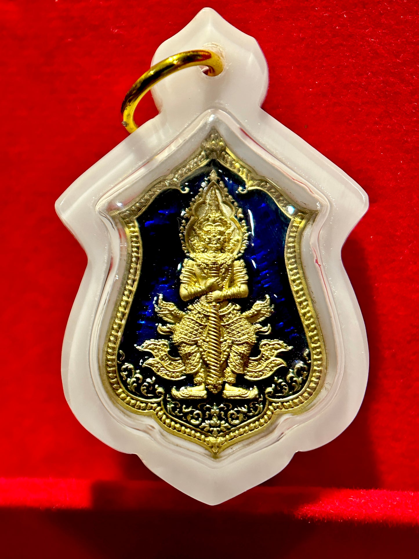 Tao Wessuwan Compact Guardian Amulets (Sacred Pair)