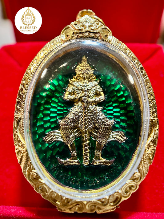 Tao Wessuwan & Rahu (Green/Gold Case)