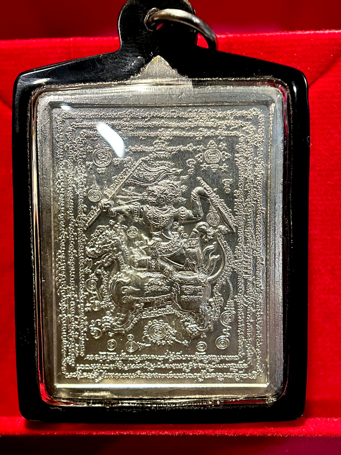 Hanuman, Monk & Elephant (Silver Edition)