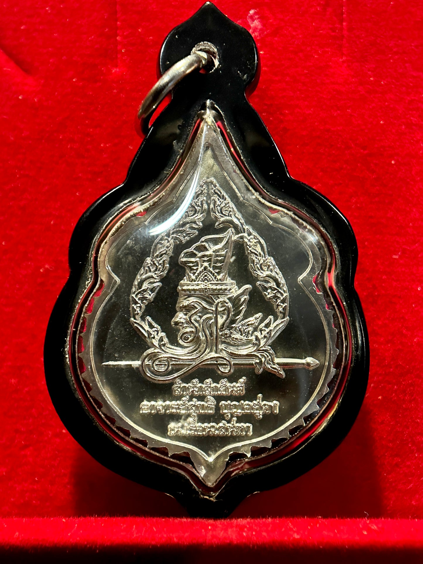 Tao Wessuwan Silver Guardian Amulet
