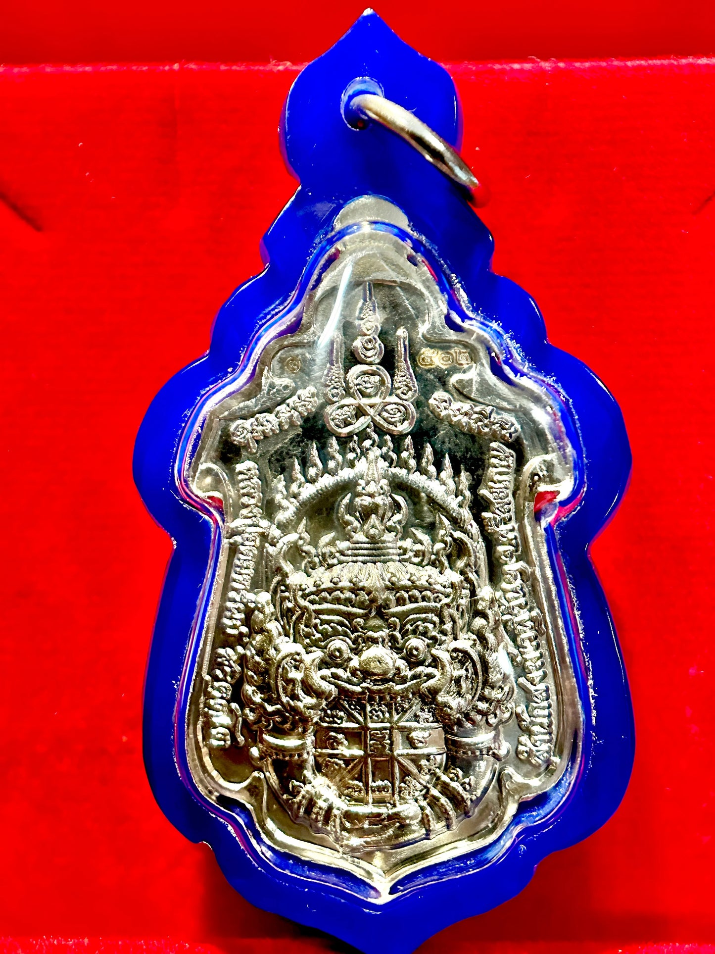 Tao Wessuwan Celestial Blue Guardian & Silver Shield (Sacred Pair)