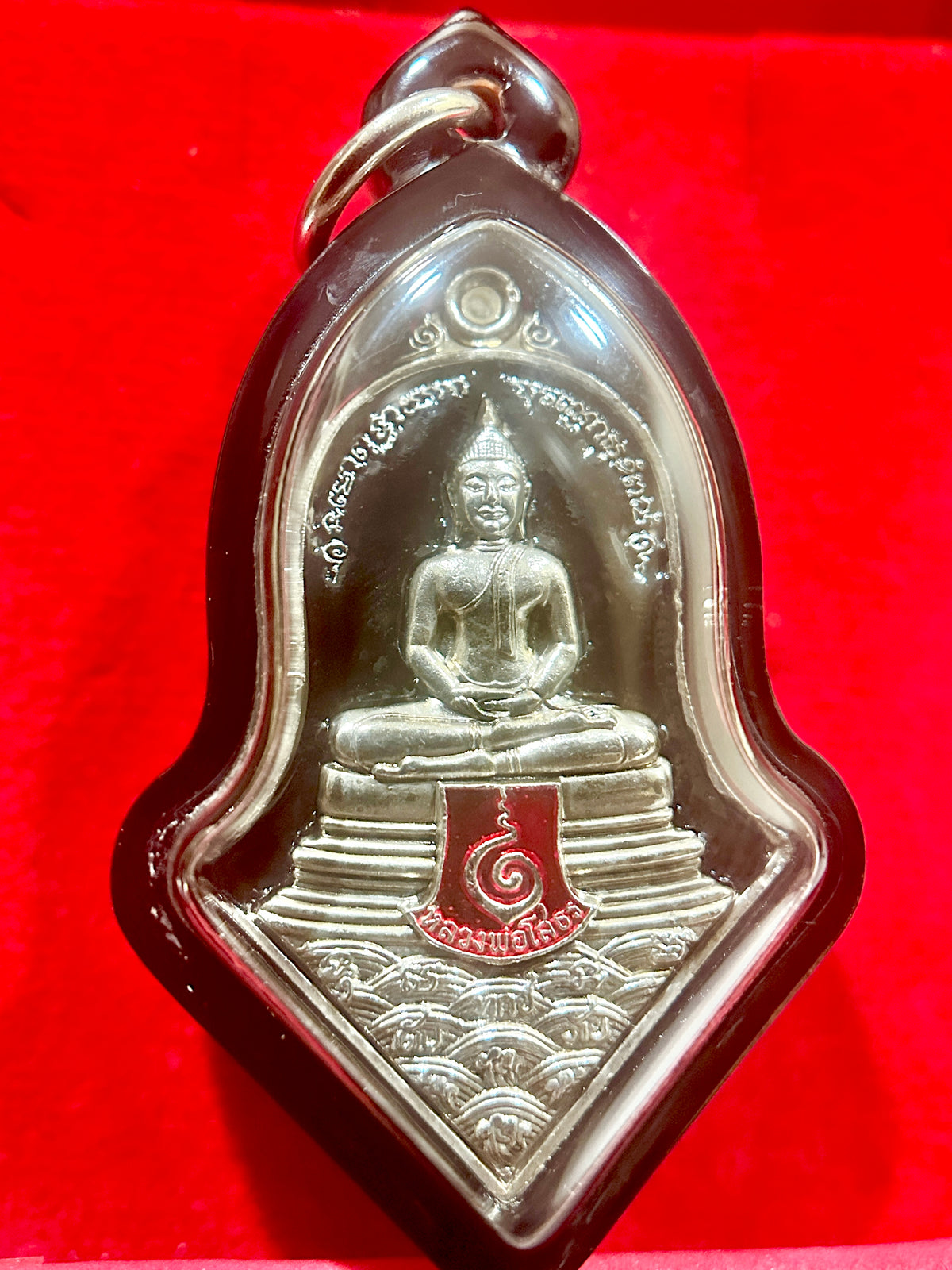 Silver Buddha & Tao Wessuwan Protection