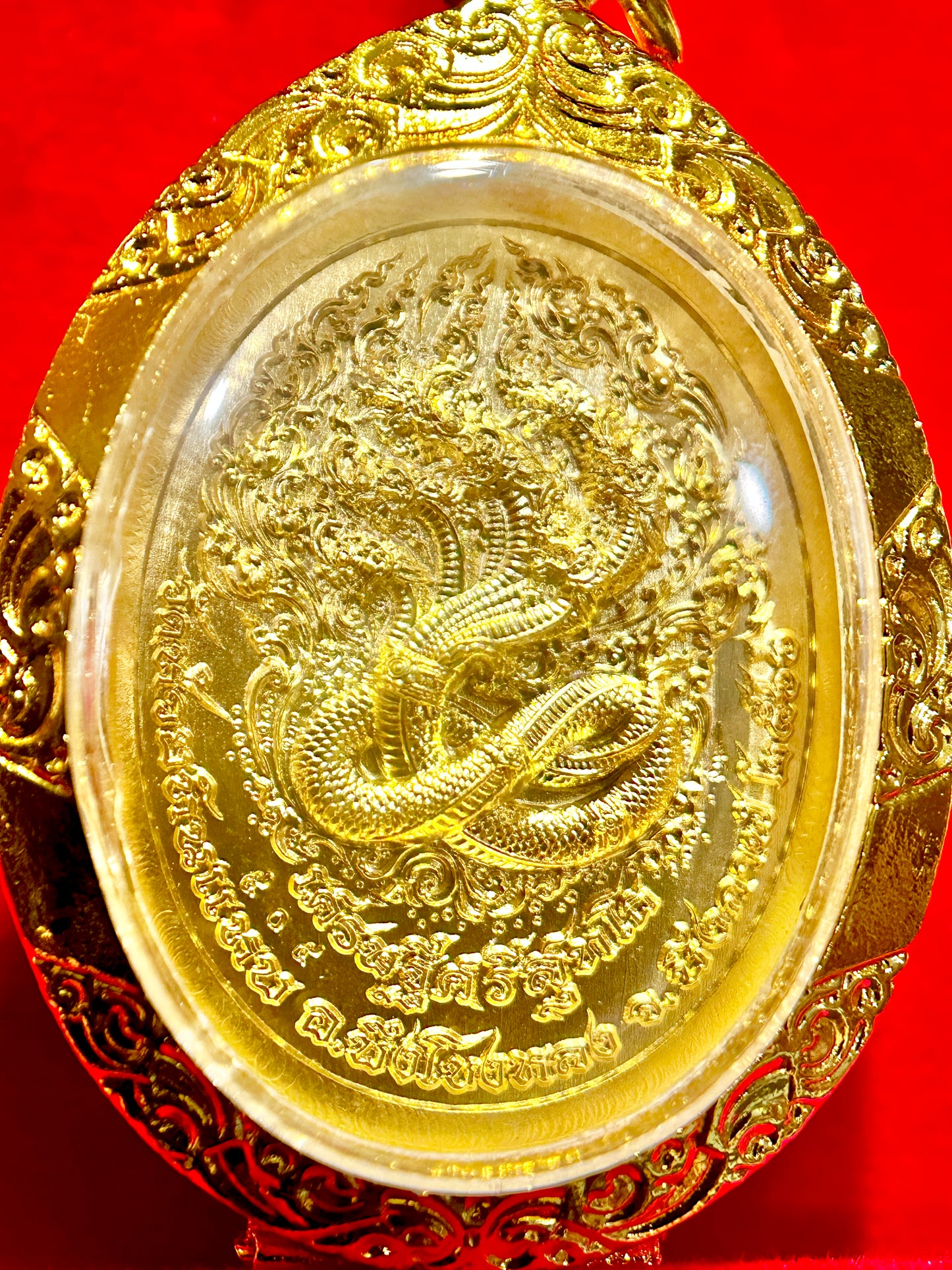 Phra Maha Setthi & Naga Serpent King (Red/Blue)