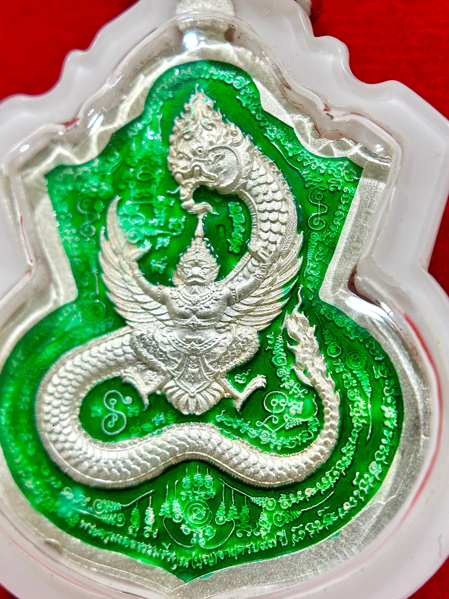 Naga Guardian Amulet (Emerald Green)