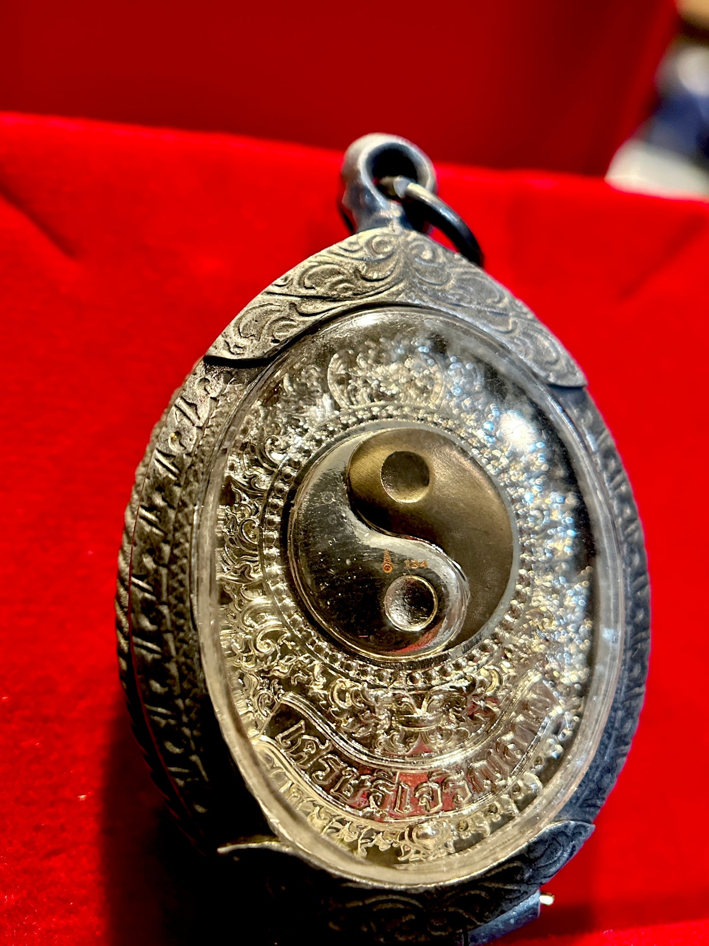 Rahu Devourer of Darkness & Yin–Yang Cosmic Balance (Blackened Silver Edition)