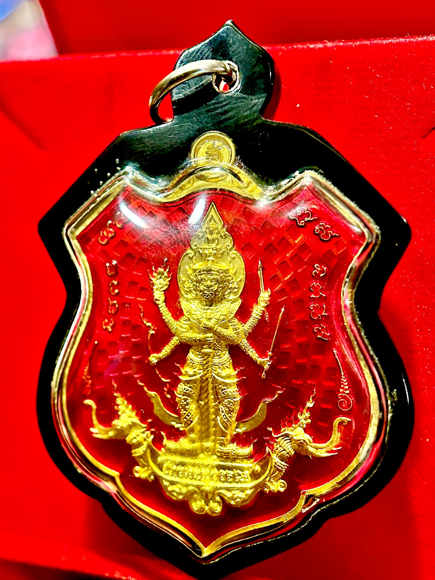 Phra Khrut & Tao Wessuwan Amulet