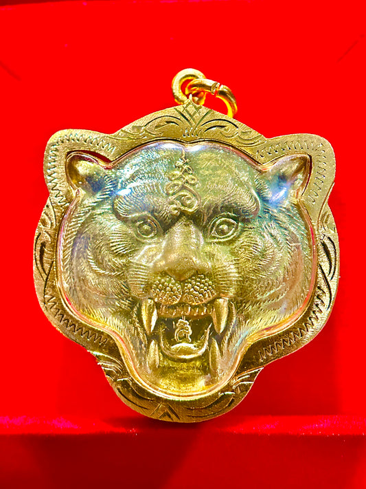Tiger Spirit & Monk Blessing (Gold) Gold Case