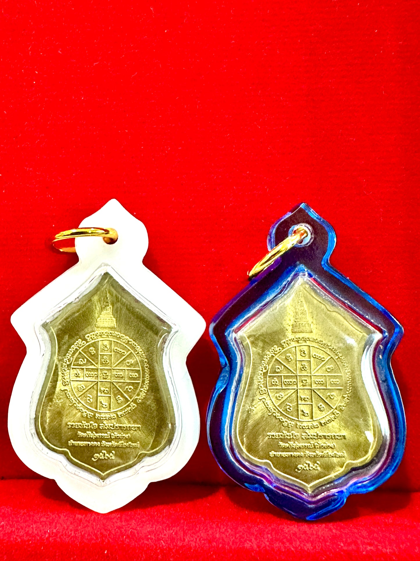 Tao Wessuwan Compact Guardian Amulets (Sacred Pair)