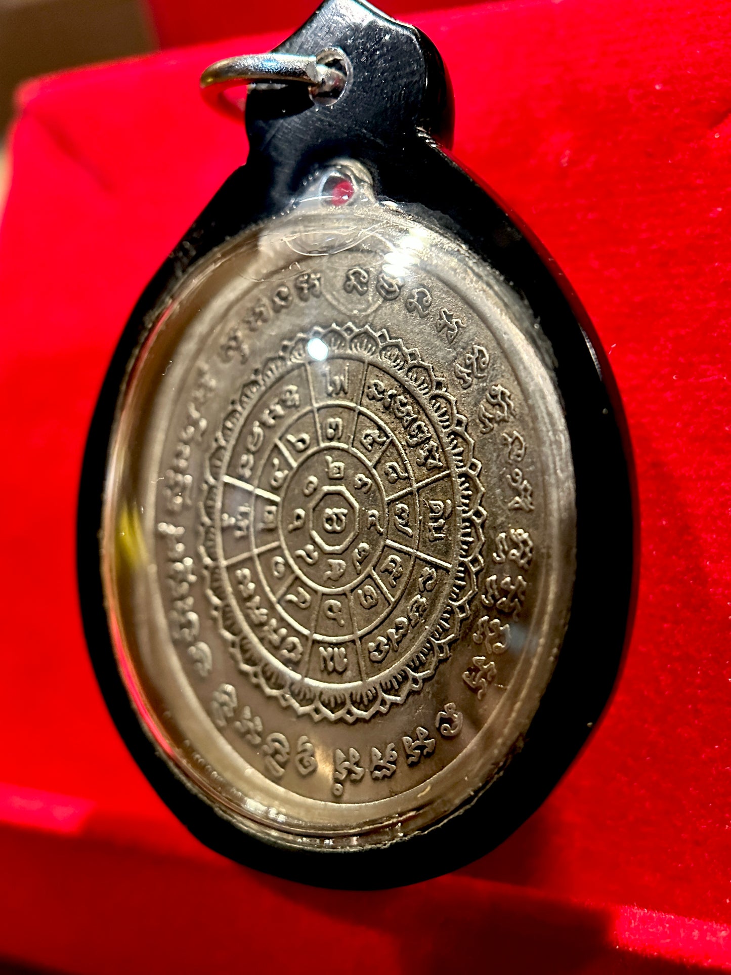 Eclipse Rahu Amulet (Brushed Silver)