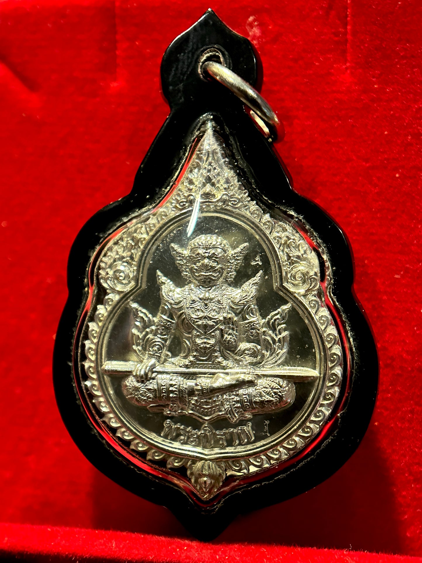 Tao Wessuwan Silver Guardian Amulet