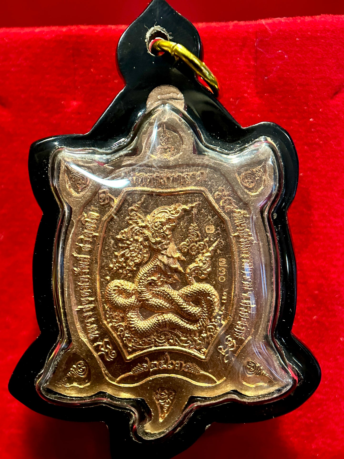 Luang Pu Udomsap Turtle (Purple/Copper)