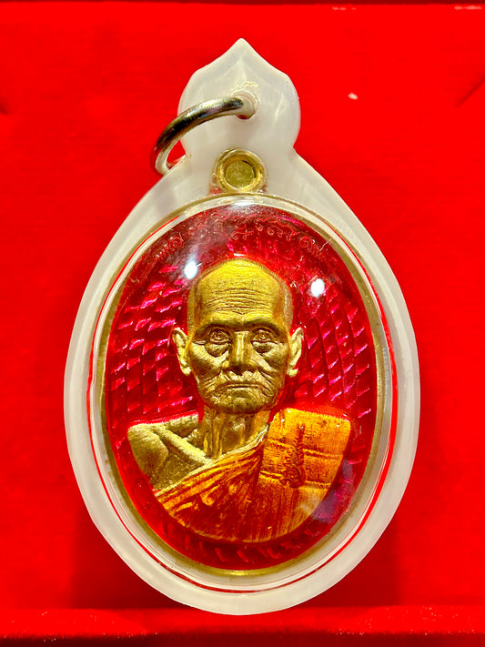 Luang Phor Tuad (Pink/Gold)