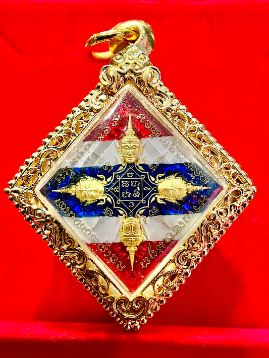 Phra Phrom Diamond Blessing (Thai Flag)