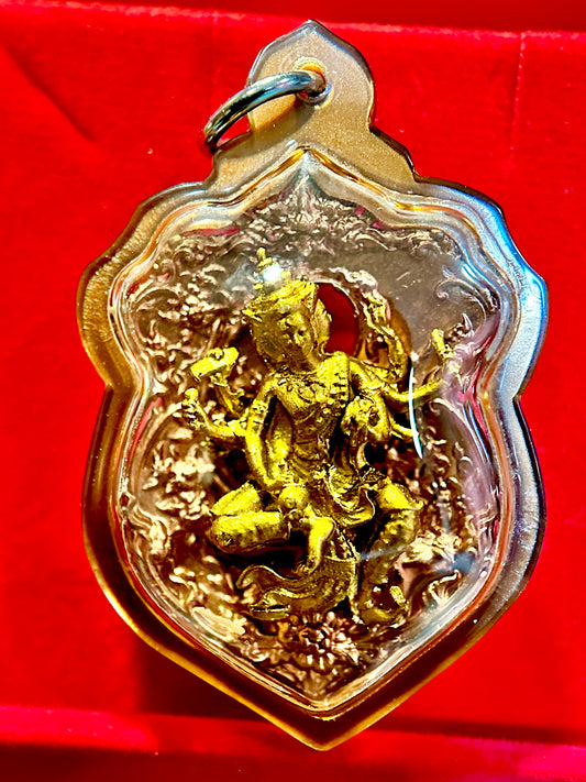 Golden Phra Phrom Divine Blessing