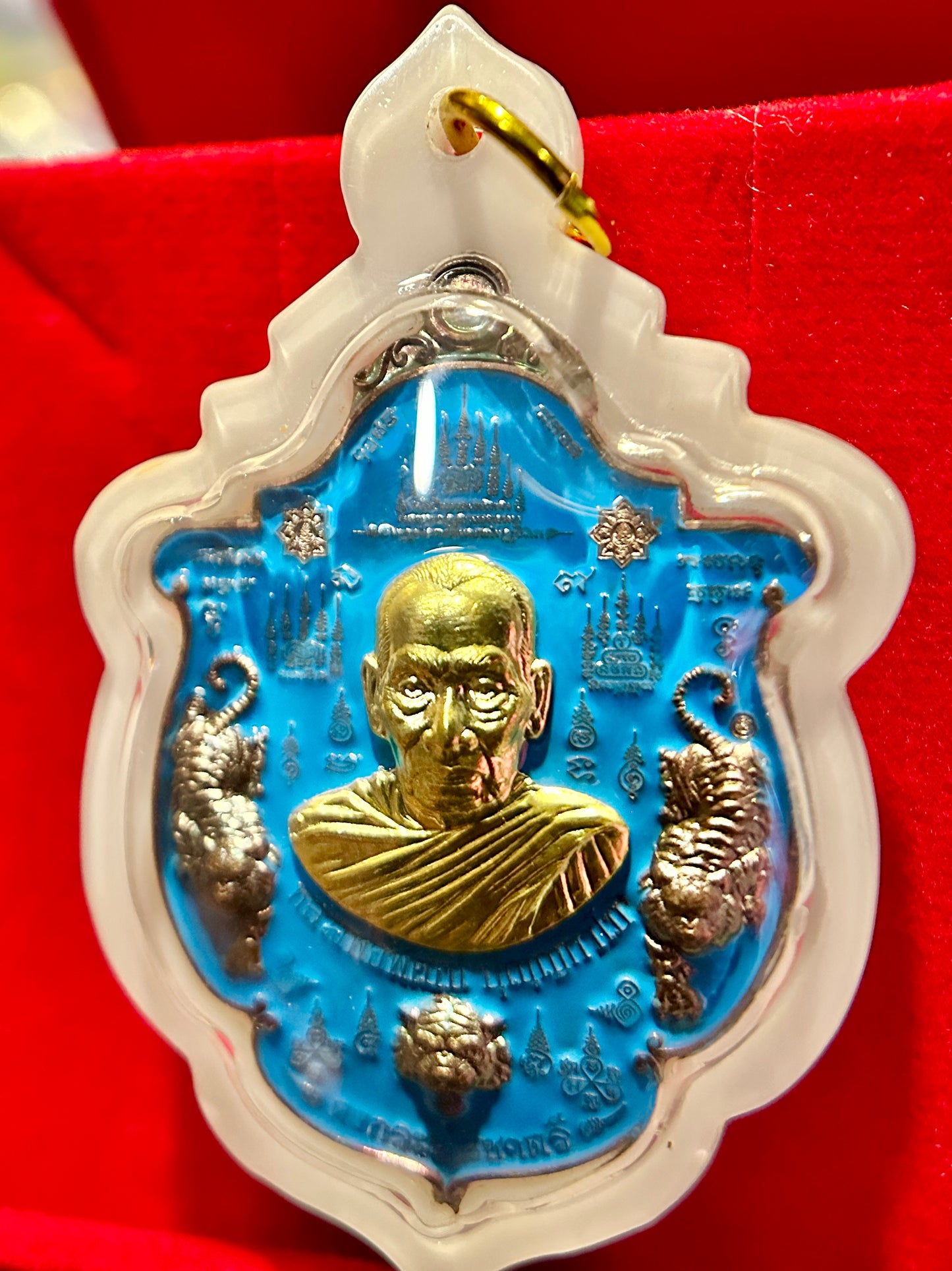 Luang Phor Phat Tiger Power (Azure Guardian Edition )