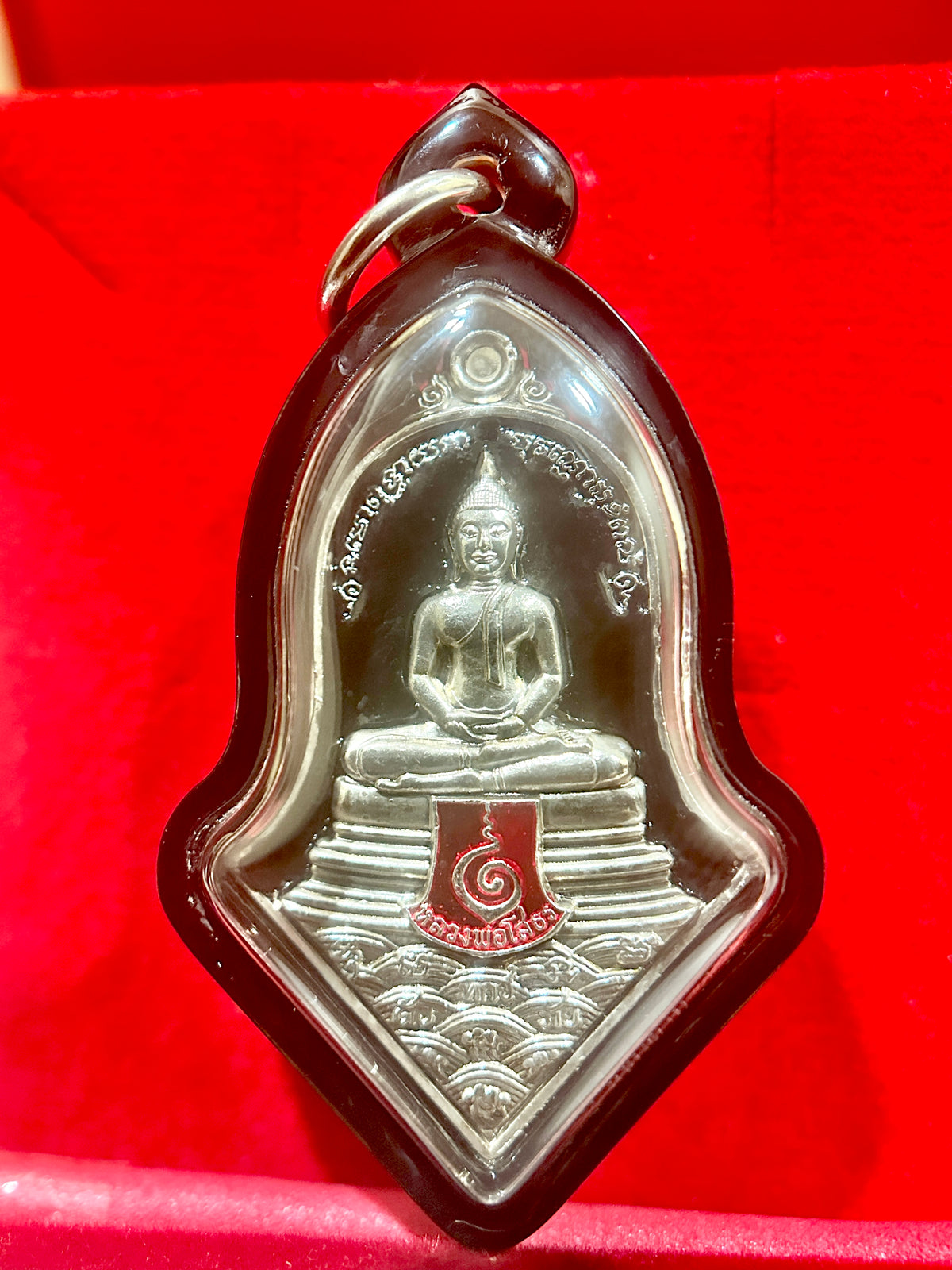 Silver Buddha & Tao Wessuwan Protection