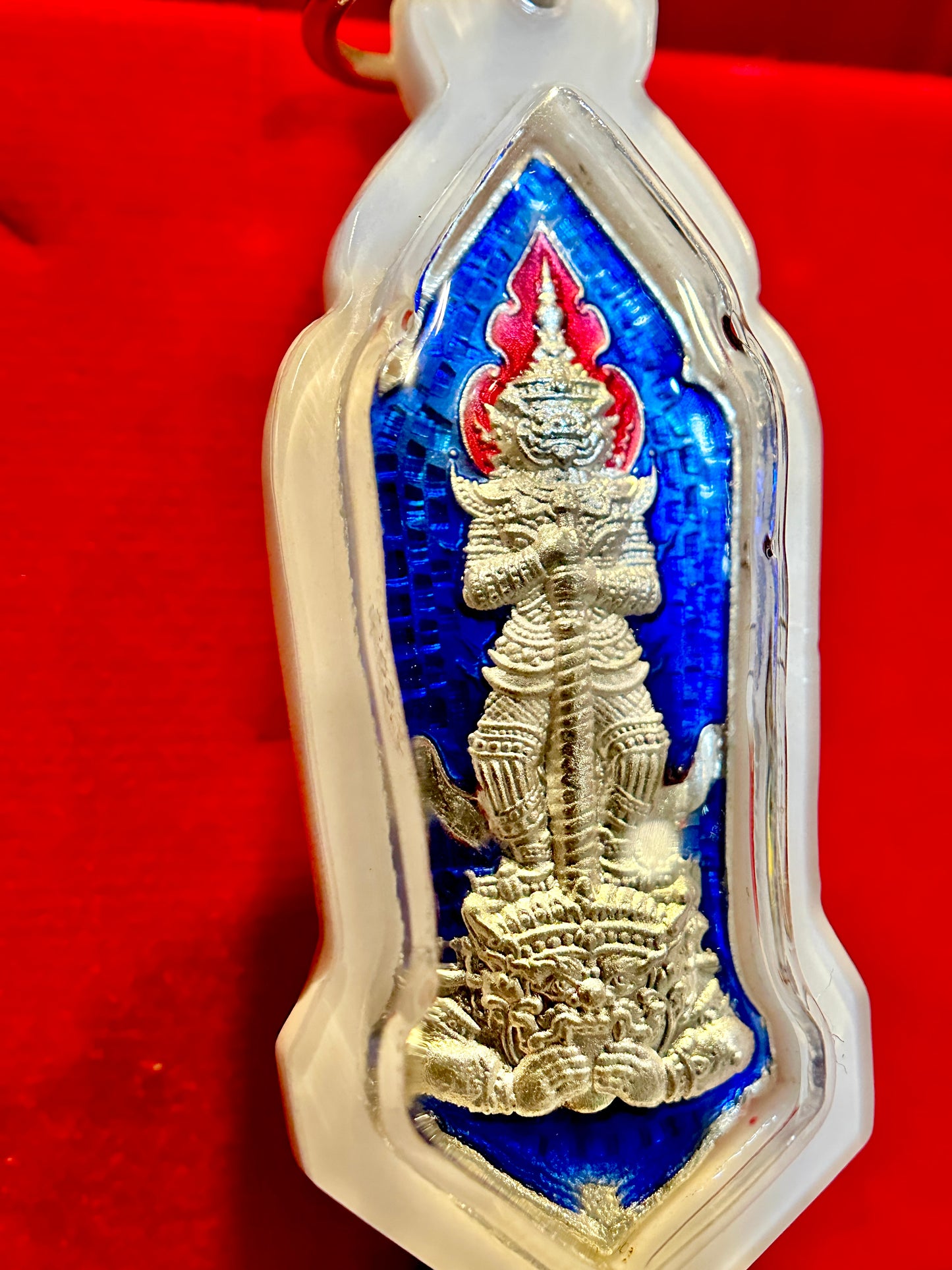 Tao Wessuwan Silver & Sapphire Guardian