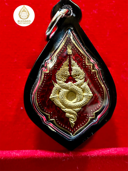 Twin Naga Eye of Protection (Red/Gold)