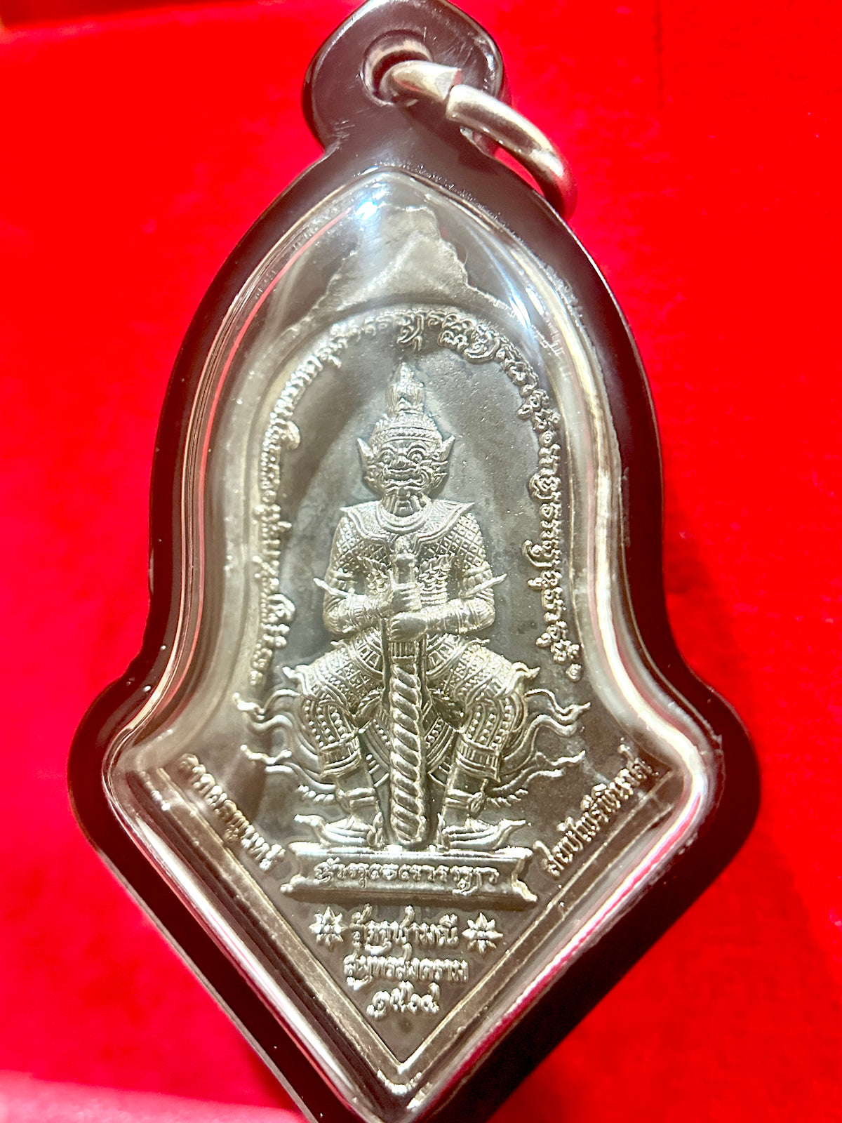 Silver Buddha & Tao Wessuwan Protection