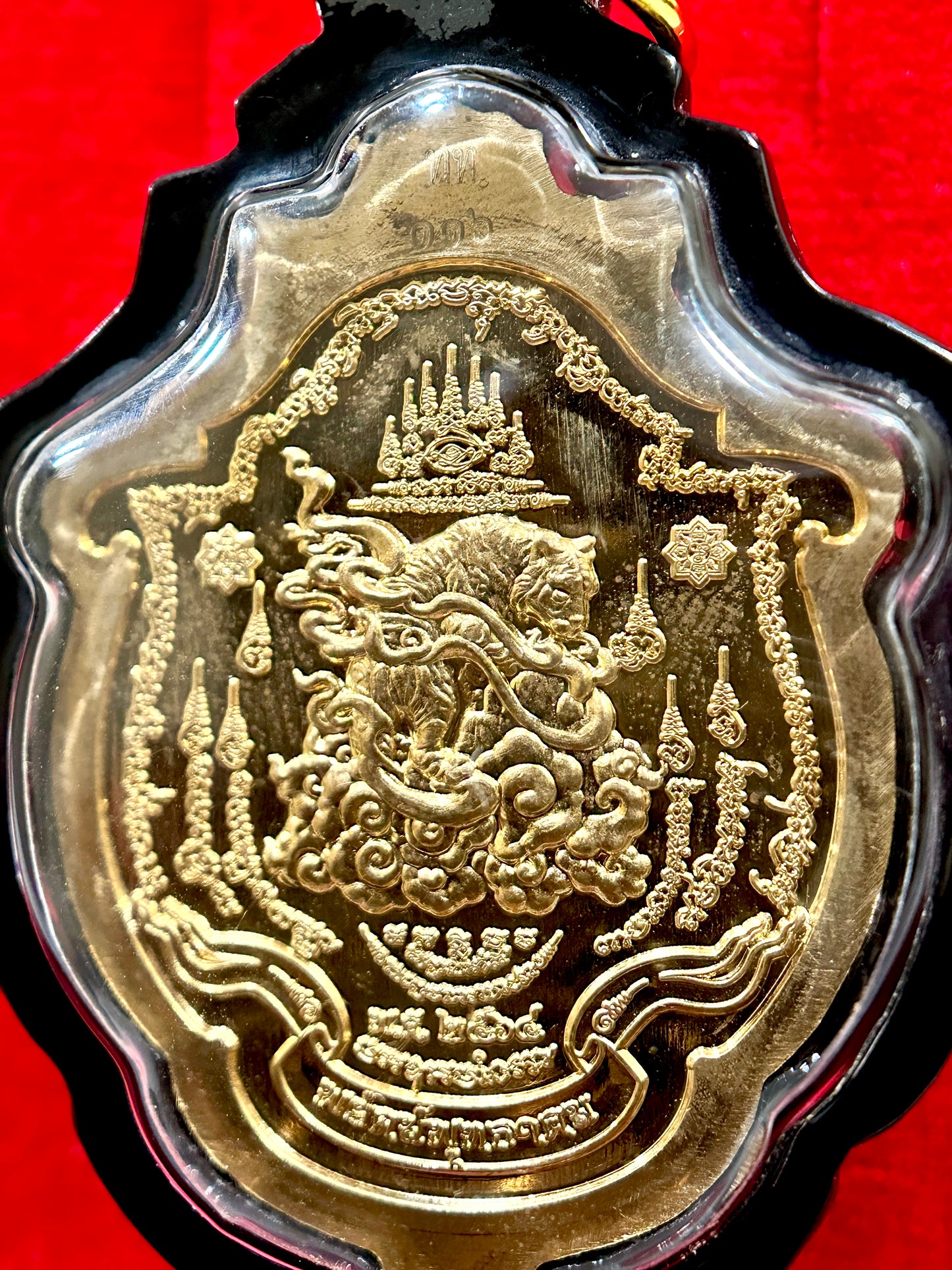 Luang Phor Phat Tiger Sovereignty Amulet (Yin Yang Edition)