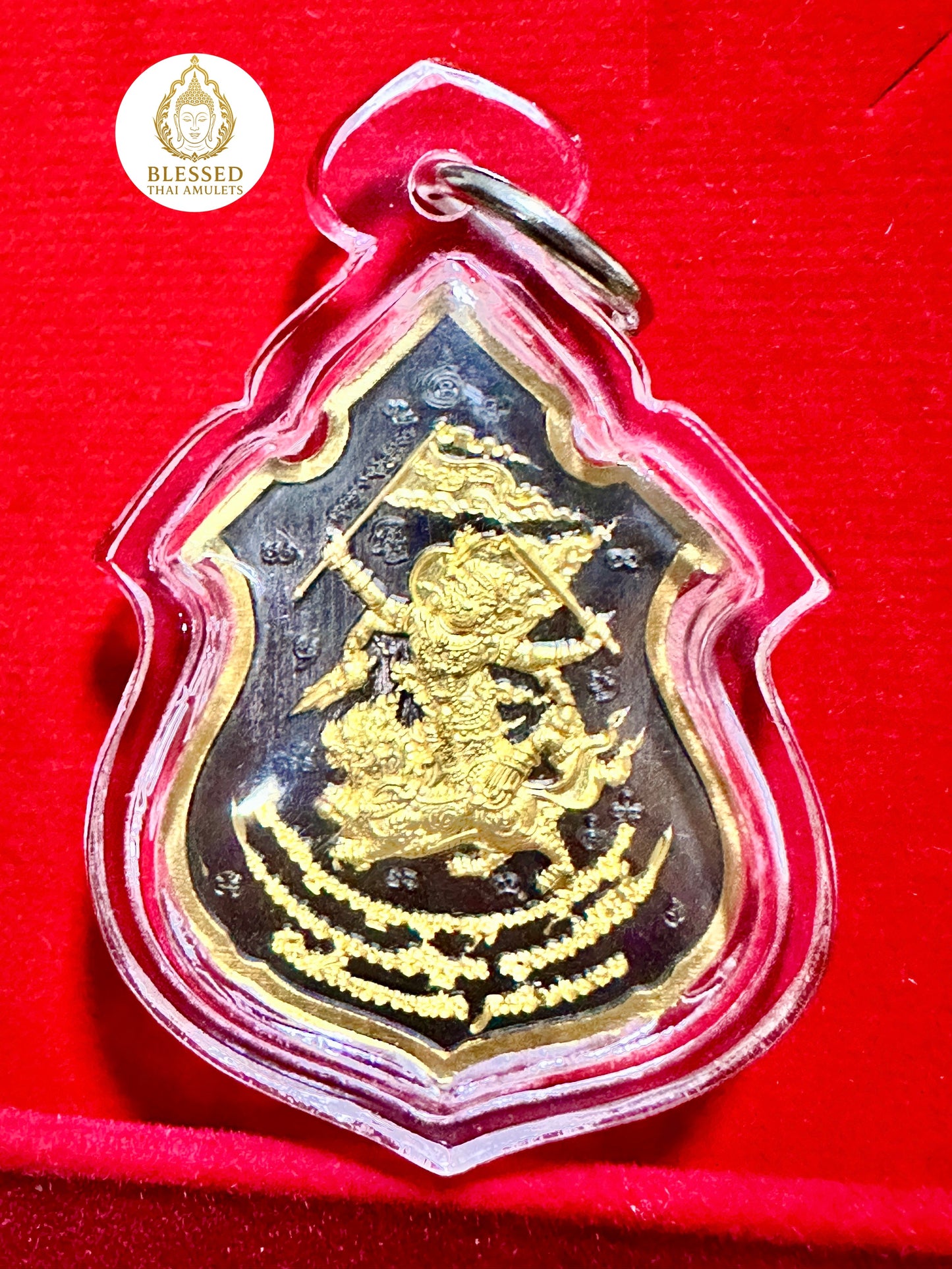 Lersi Ta Fai & Hanuman Riding Singha