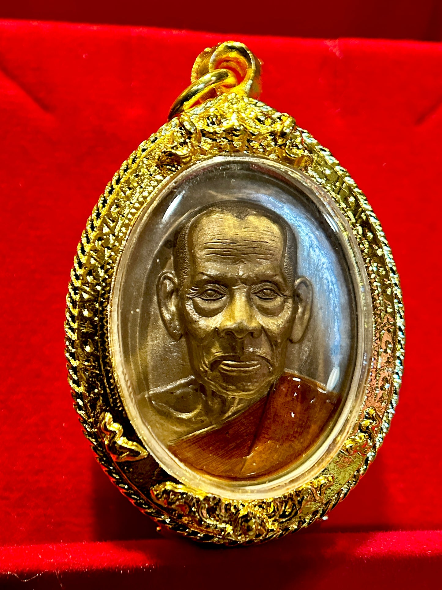 Luang Phor Phat Portrait Blessing Amulet