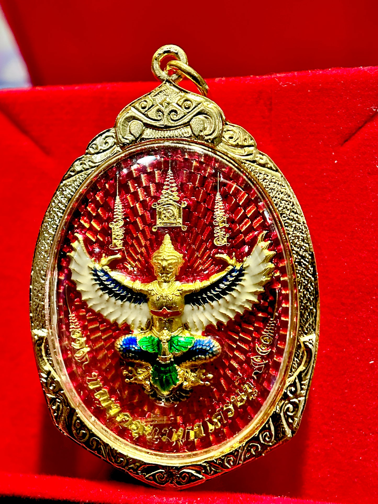 Garuda & Rahu – Ruby Sky Guardian Edition