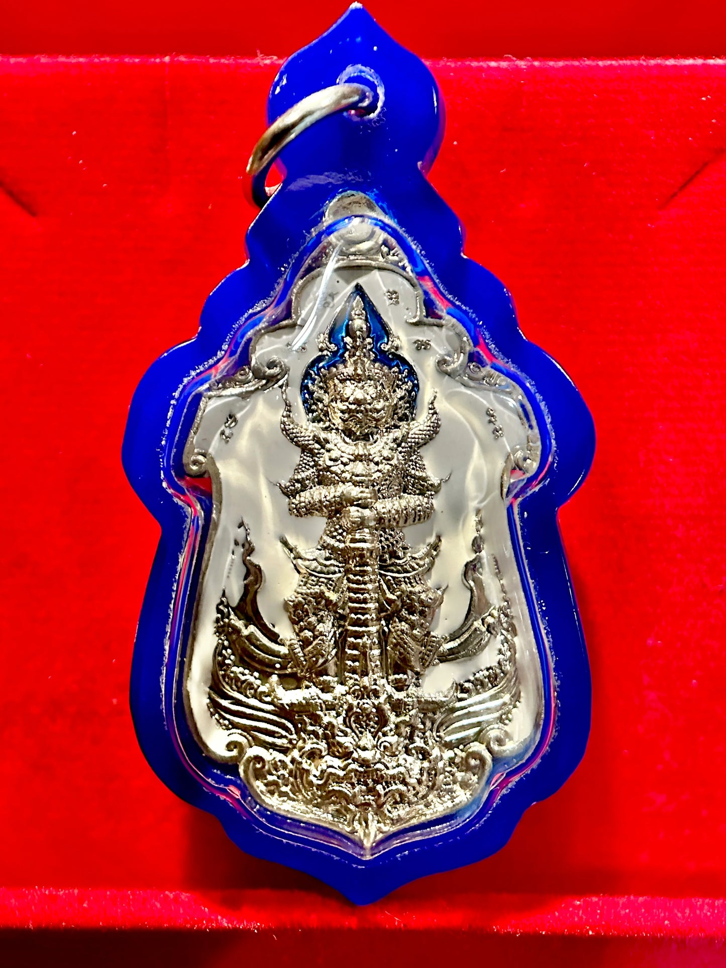 Tao Wessuwan Celestial Blue Guardian & Silver Shield (Sacred Pair)