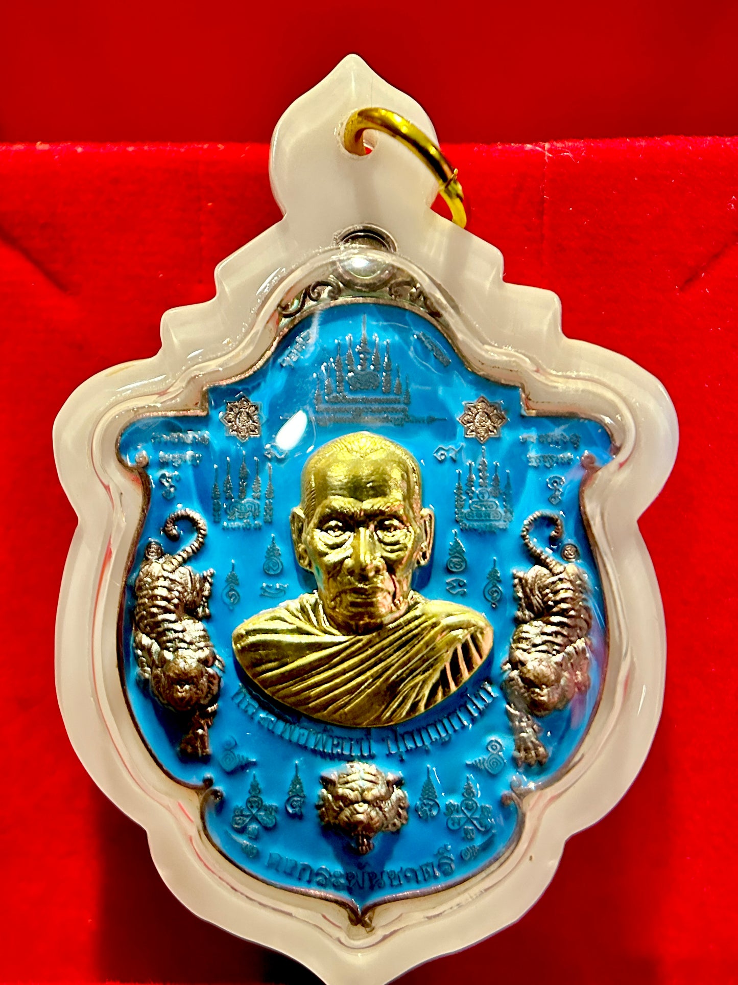 Luang Phor Phat Tiger Power (Azure Guardian Edition )