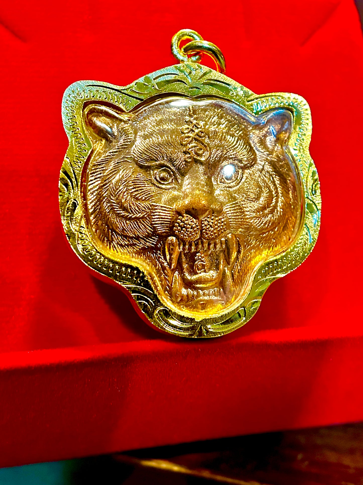 Tiger Spirit & Monk Blessing (Copper)