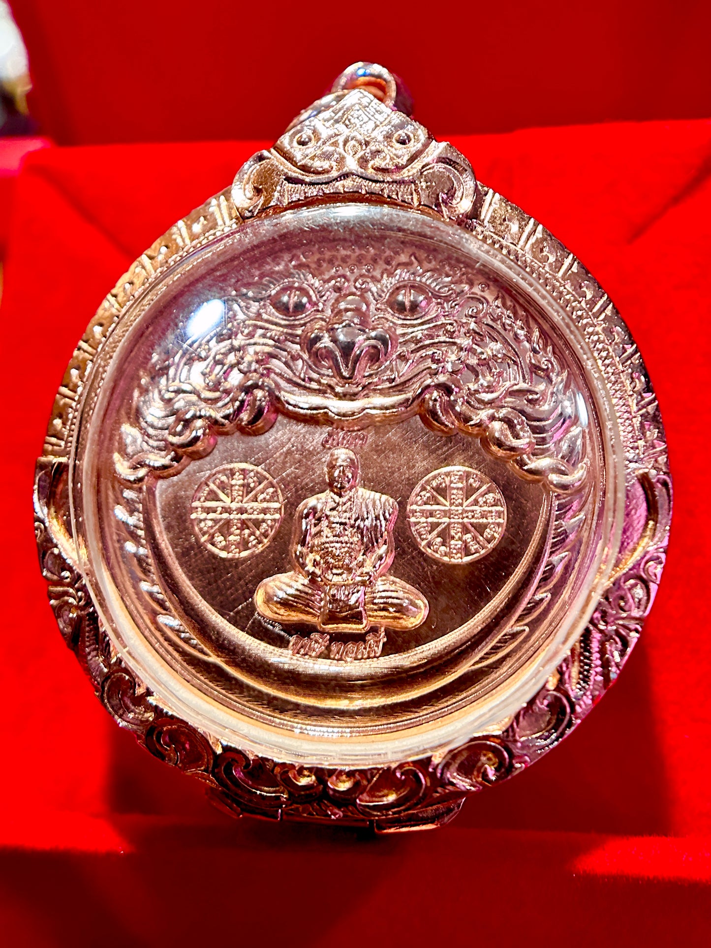 Rose Gold Rahu & Fortune (Double Sided)