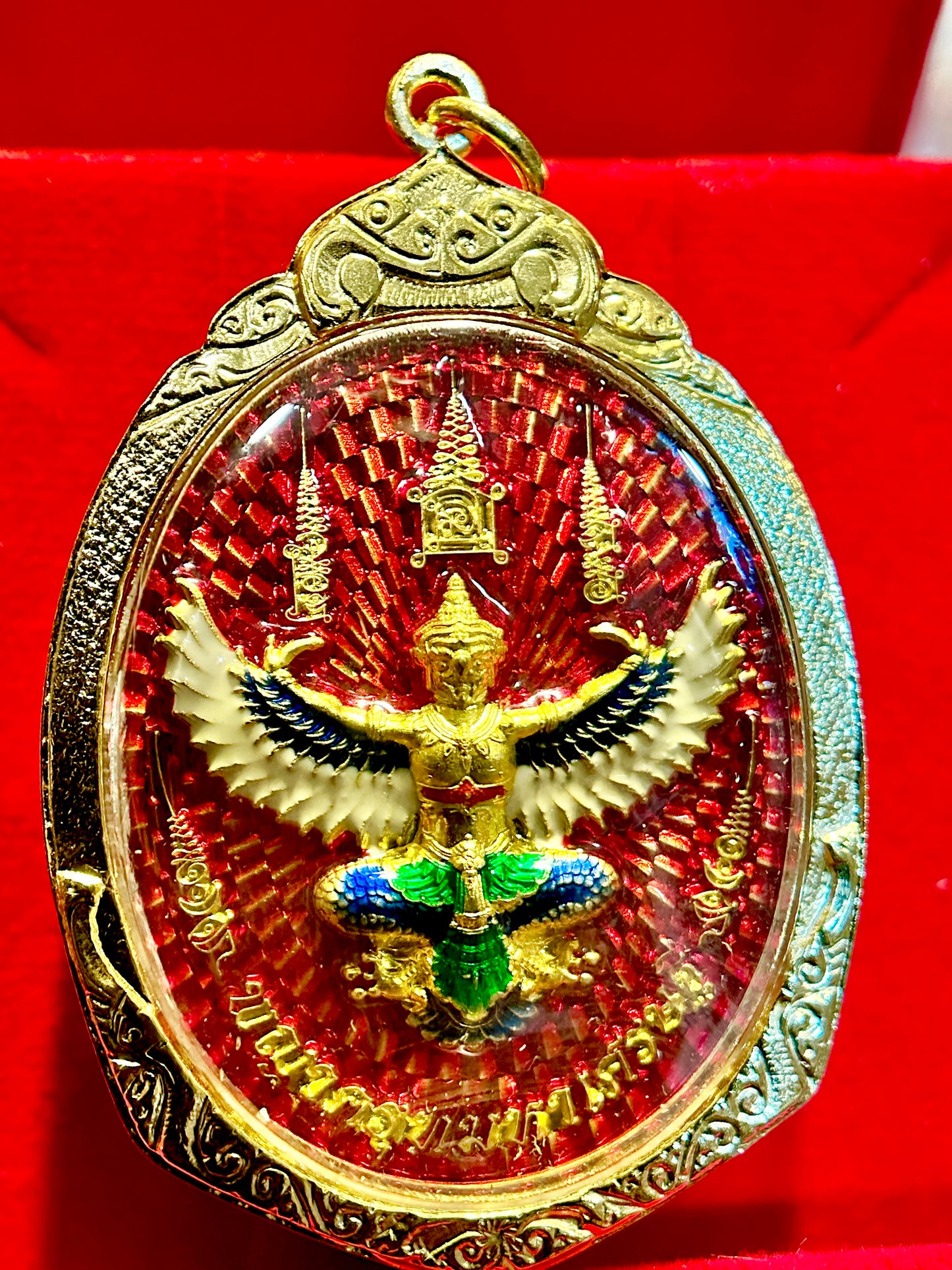 Garuda & Rahu – Ruby Sky Guardian Edition