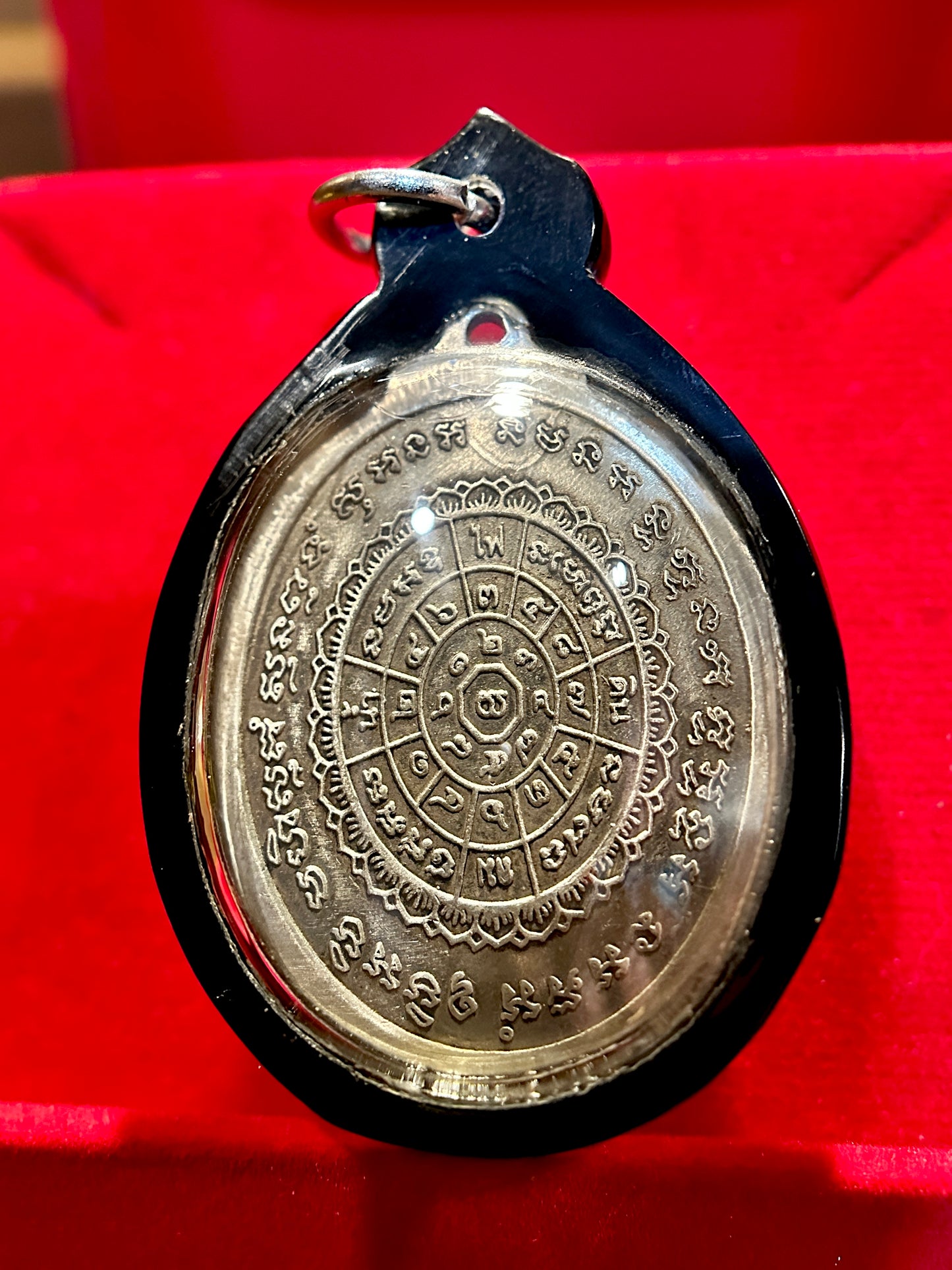 Eclipse Rahu Amulet (Brushed Silver)