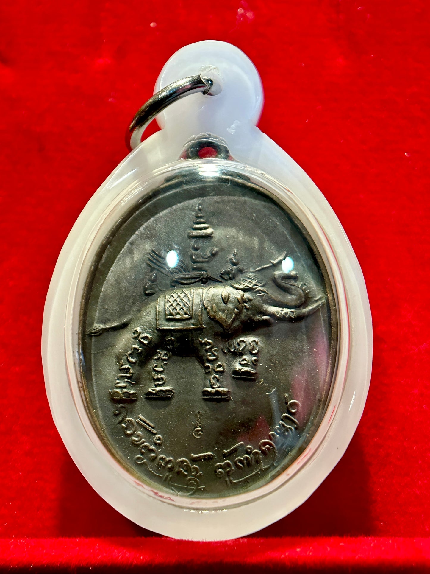 Sacred Elephant Yantra & Chedi Guardian