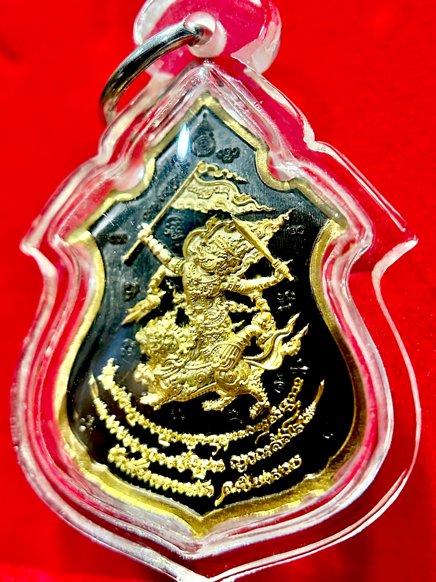Lersi Ta Fai & Hanuman Riding Singha