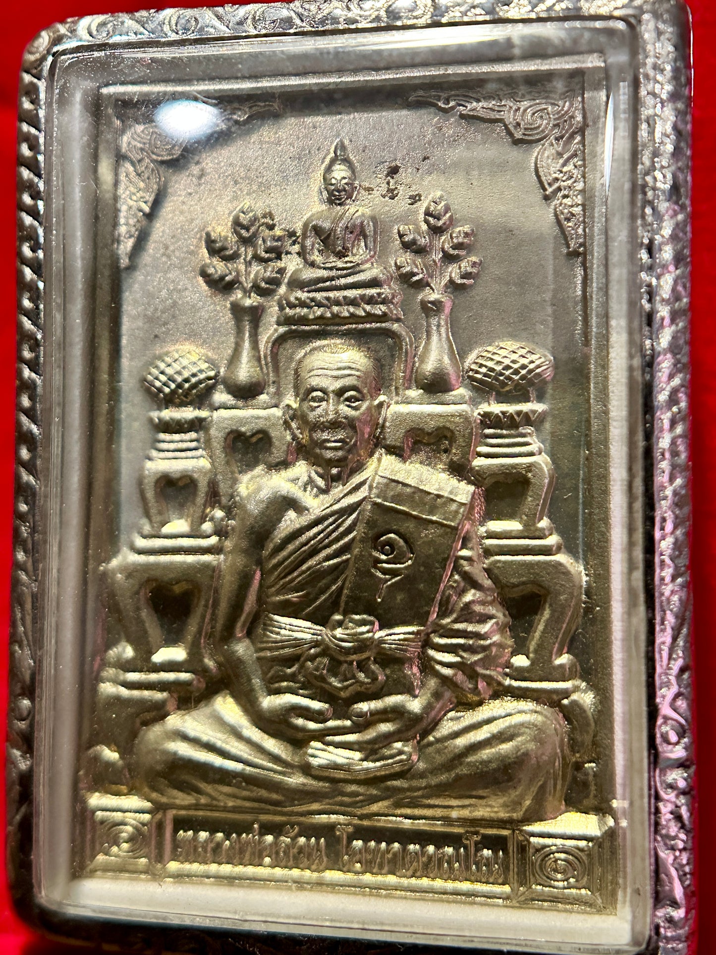 Luang Por Luan Sacred Yantra Amulet