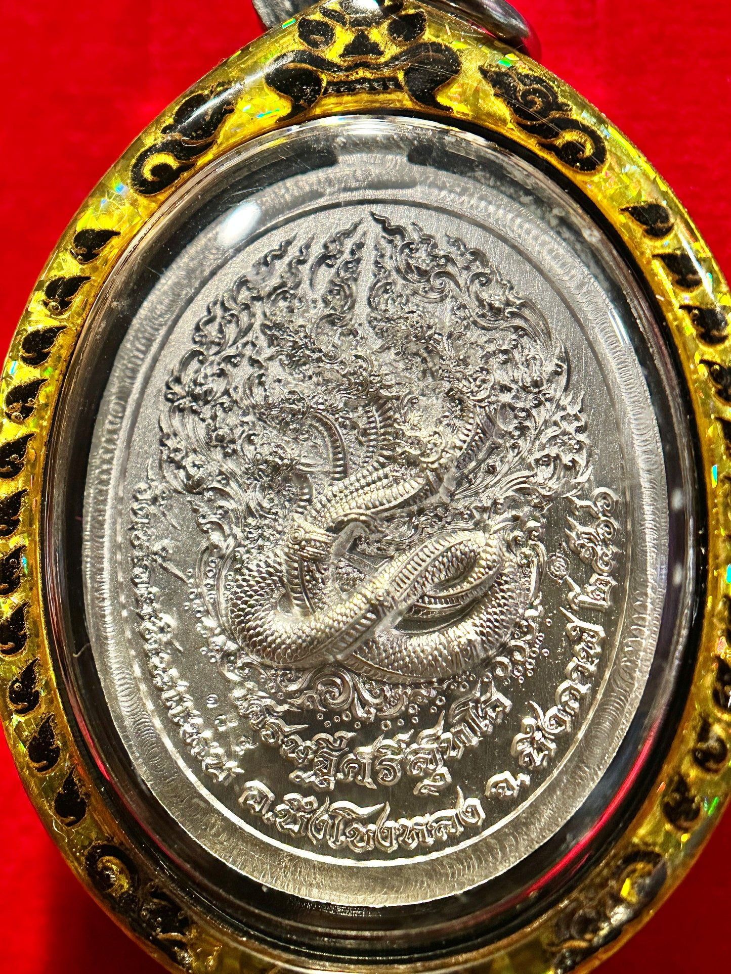 Phra Maha Setthi & Naga Serpent King (Blue/Red)