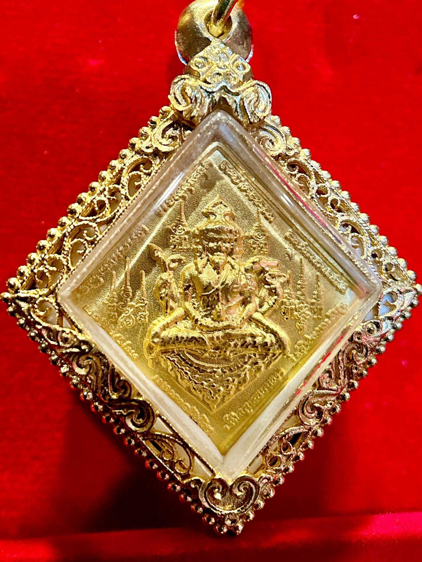Lersi & Phra Phrom Four-Faces Yantra