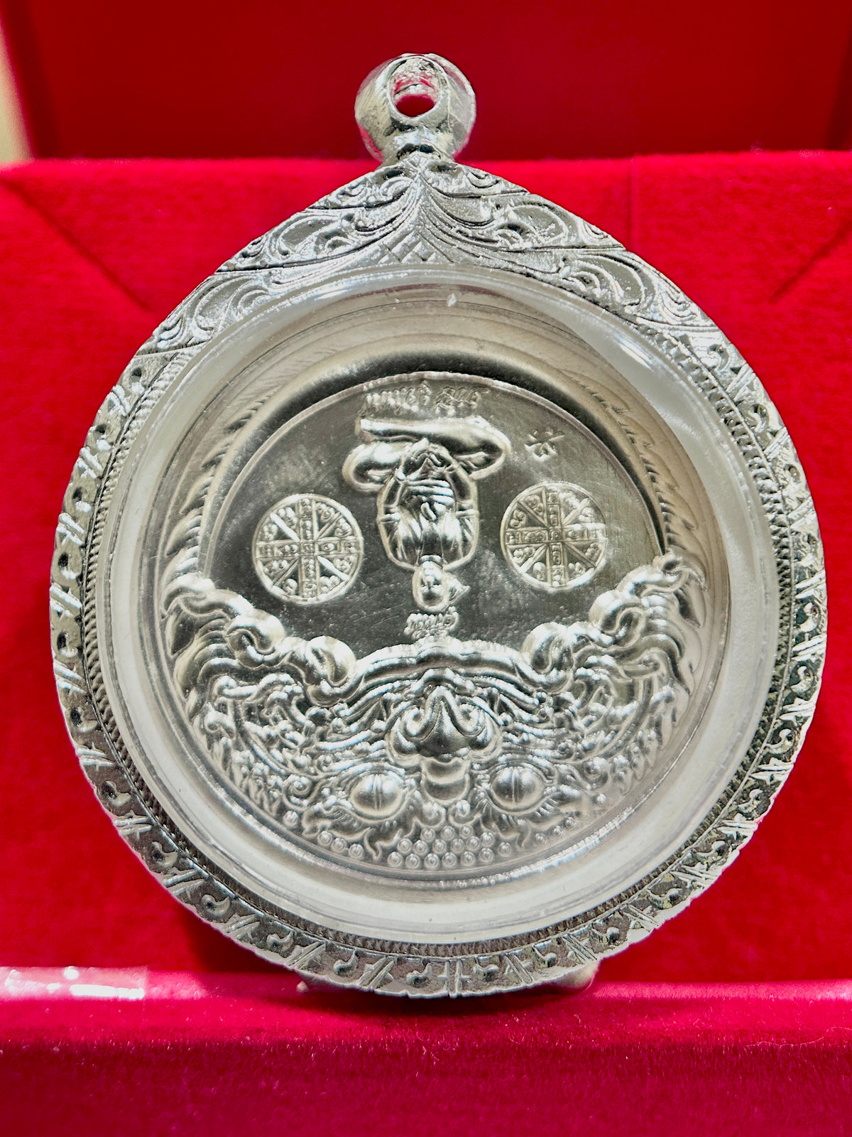 Silver Rahu & Fortune (Double Sided)