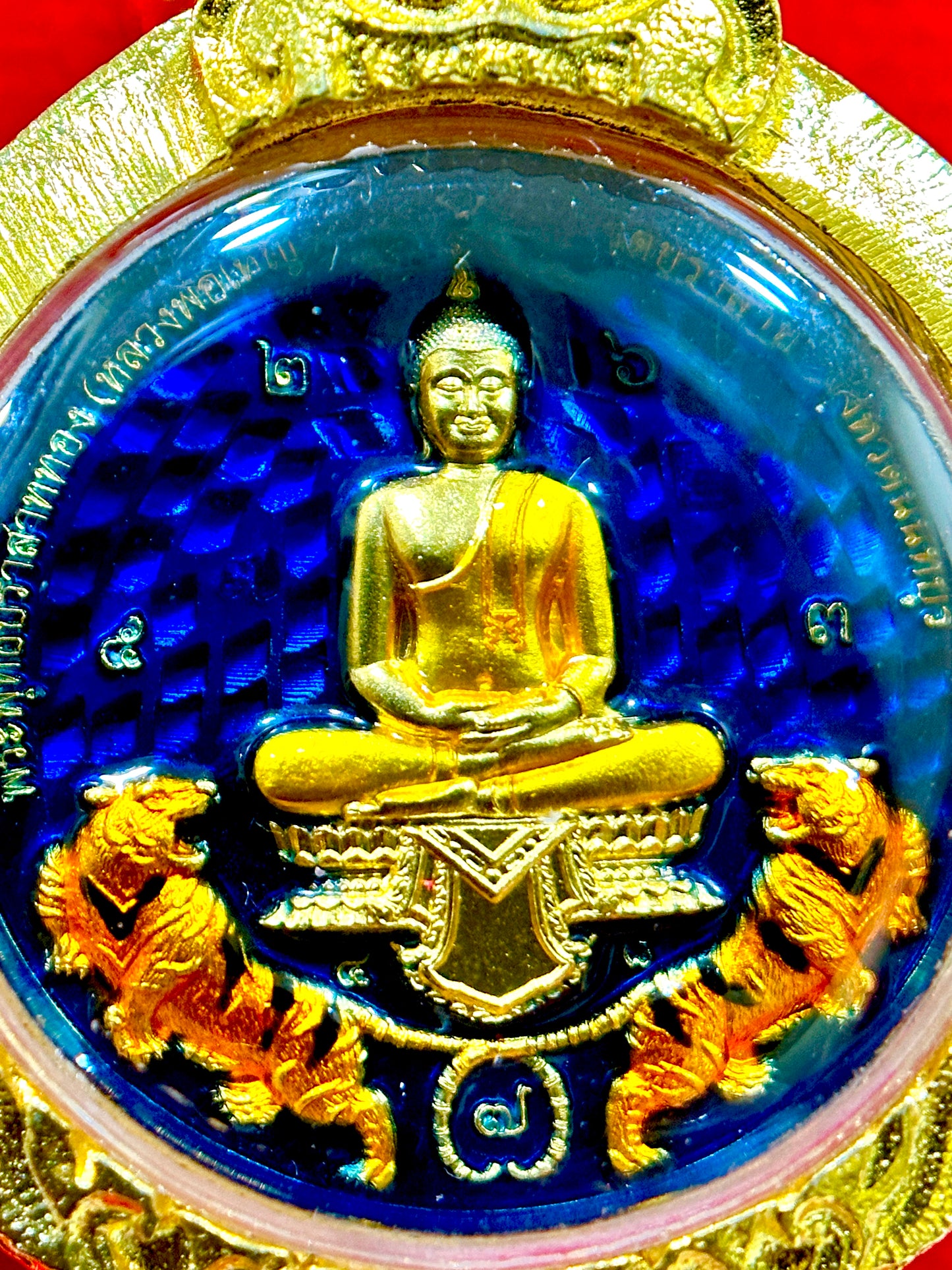 Phra Buddha Chinnarat Tiger Guardian (Royal Sapphire Edition)
