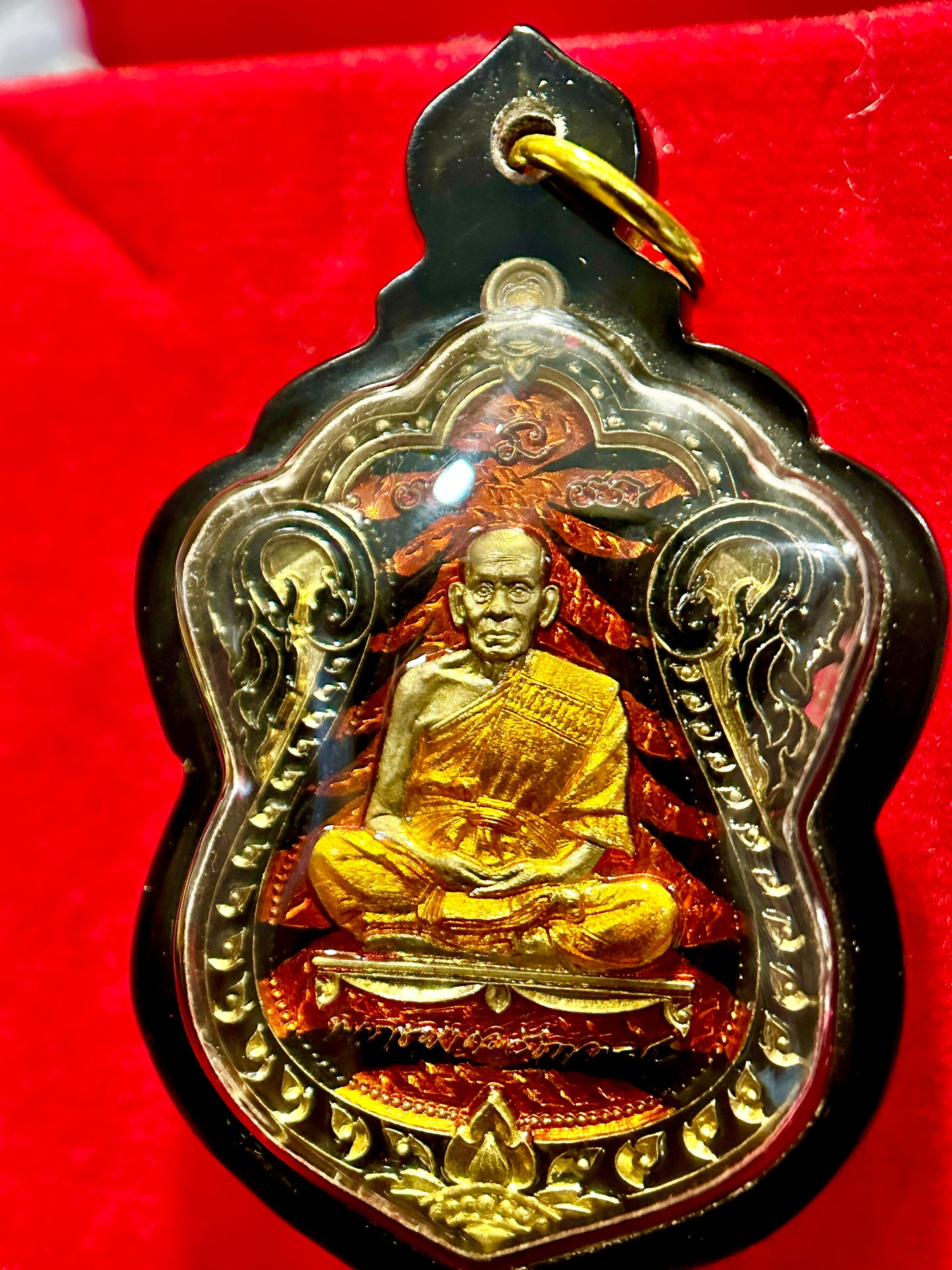 Luang Phor Phat Tri-Color Amulet