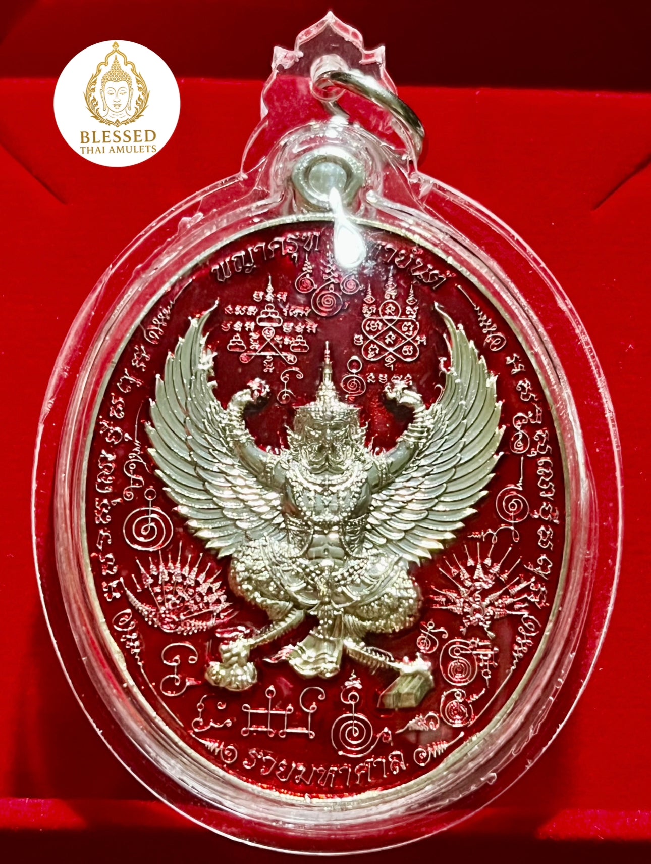 Garuda & Tao Wessuwan (Red/Silver)