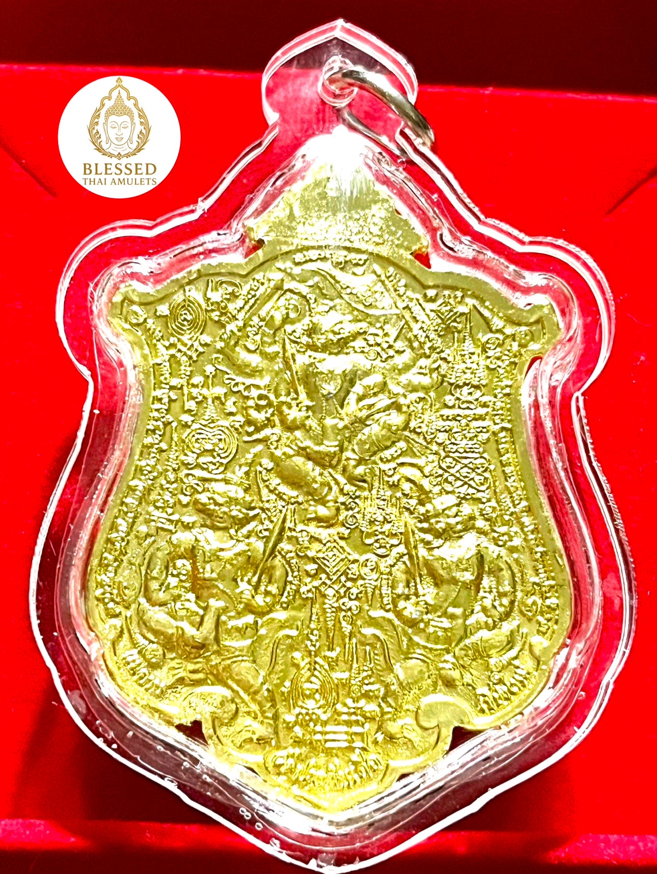 Kali/Shiva & Triple Hanuman (Black/Gold)